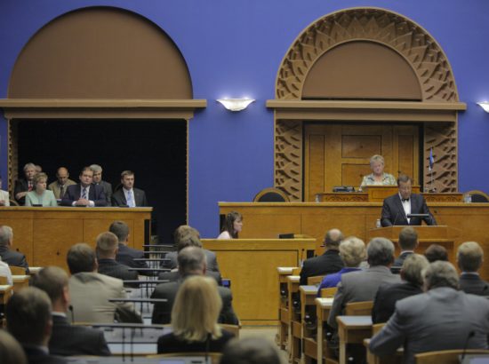 Riigikogu sügisistungjärgu avaistung, 2007